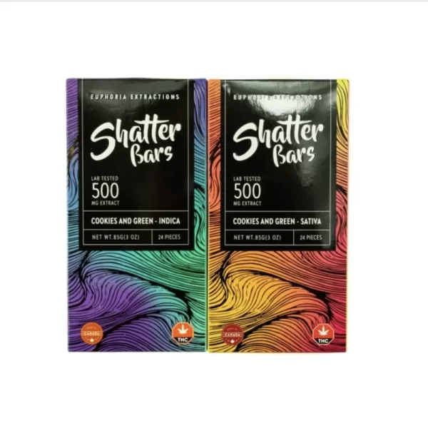 shatter bars 500mg thc