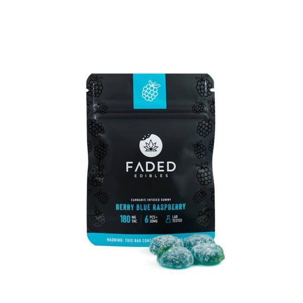 faded edibles blue raspberries