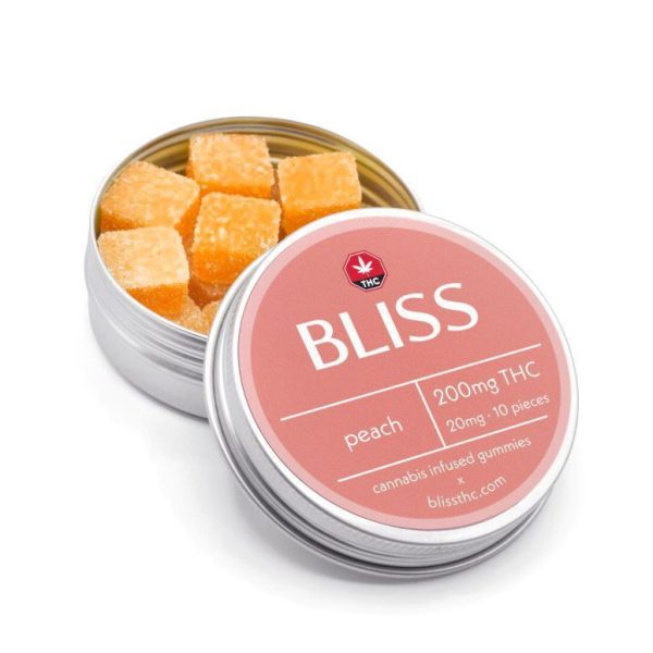 bliss peach gummies