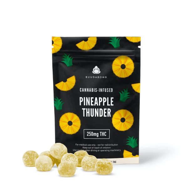 buuda bomb edibles 250mg pineapple