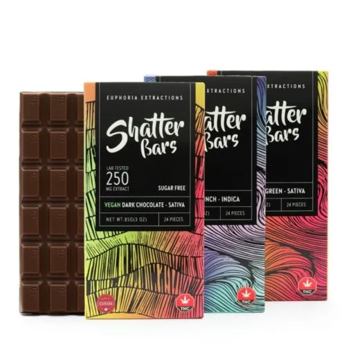 shatter bars 250mg THC