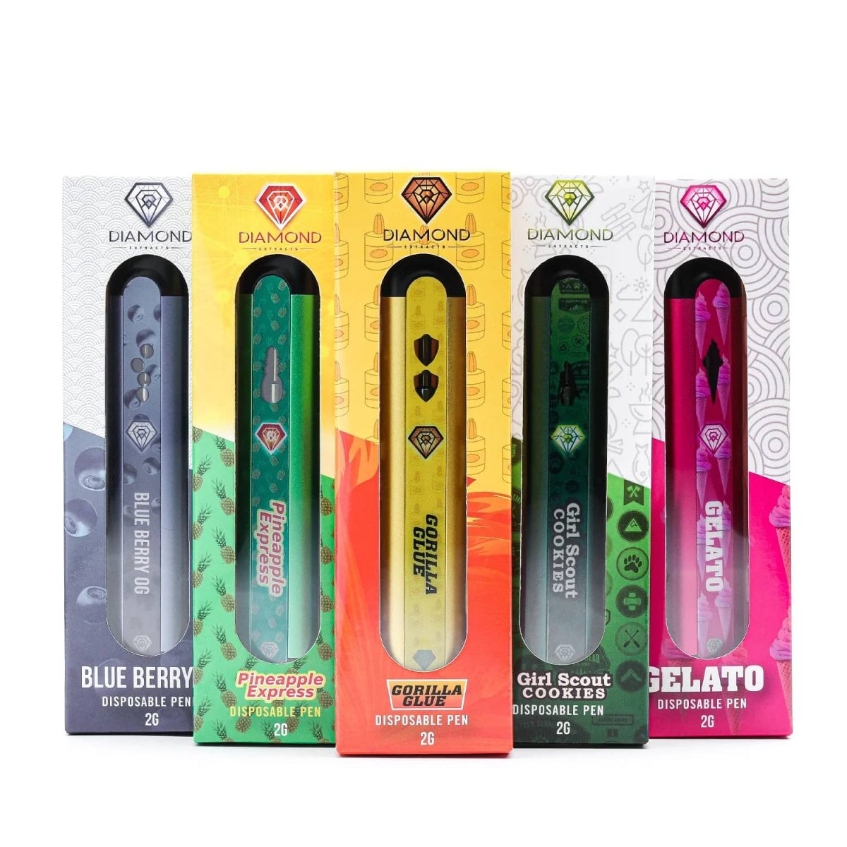 diamond disposable vape 2grams