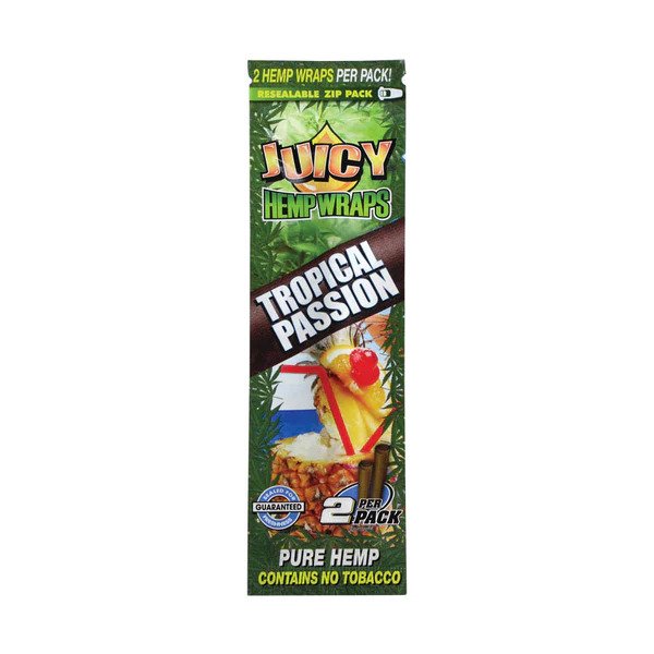 Juicy Hemp Wraps - Tropical Passion